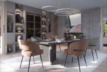 Magnifique appartement sur plan de 6 pièces avec jardin privé