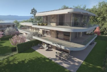 Magnifique appartement sur plan de 6 pièces avec jardin privé