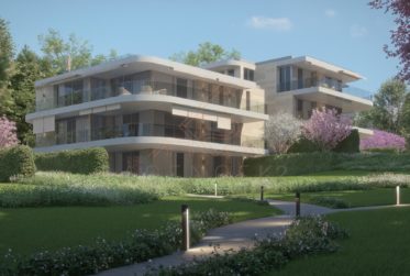 Magnifique appartement sur plan de 6 pièces avec jardin privé